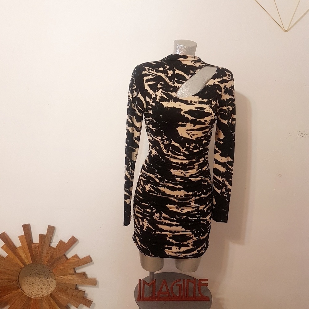 Sexy Animal print dress